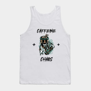 Caffeine and Chaos Coffee Tank Top